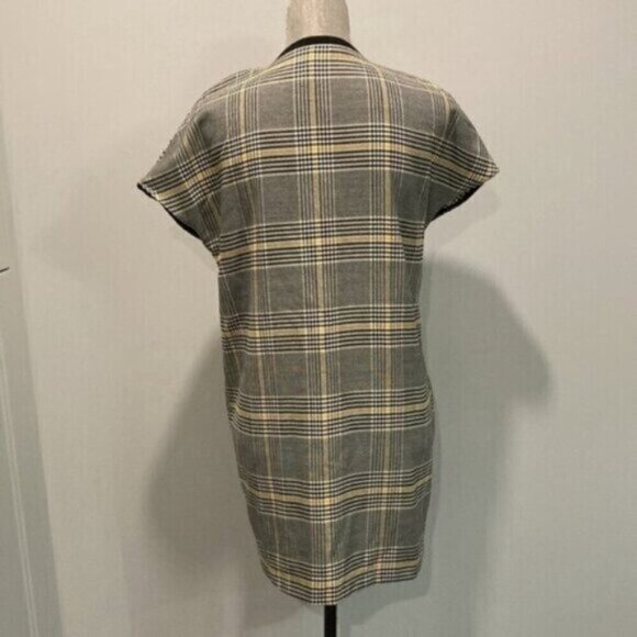 Zara Trafaluc Plaid Short Sleeve Dress​​​​​​ - Picture 9 of 14